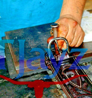 38/357 Caliber High Rider Un-Tooled Leather Cartridge Belt