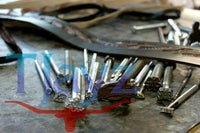 38/357 Caliber High Rider Tooled Leather Cartridge Belt