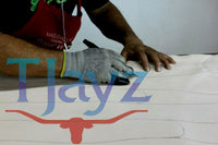 38/357 Caliber High Rider Tooled Leather Cartridge Belt