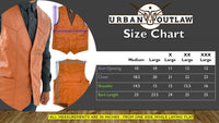 Urban Outlaw Soft Leather with Collar Vest
