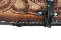 Hand Tooled Rifle Scabbard Shotgun 34"