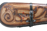 Hand Tooled Rifle Scabbard Shotgun 34"