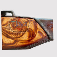 Hand Tooled Rifle Scabbard Shotgun 2-Piece 48"