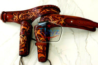 44/45 Caliber Dual Draw Tooled Leather Drop Loop Rig