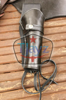 44/45 Caliber Right Draw Un-Tooled Leather Drop Loop Rig