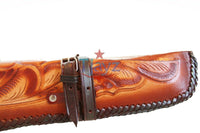 Hand Tooled Rifle Scabbard Shotgun 34"