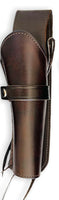 44/45 Caliber 8" Straight Right Draw Un-Tooled Leather Holster