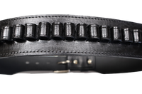 22 Caliber High Rider Un-Tooled Leather Cartridge Belt 2.5" width