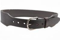 22 Caliber High Rider Un-Tooled Leather Cartridge Belt 2.5" width