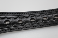 44/45 Caliber High Rider Tooled Leather Cartridge Belt 2.5" width